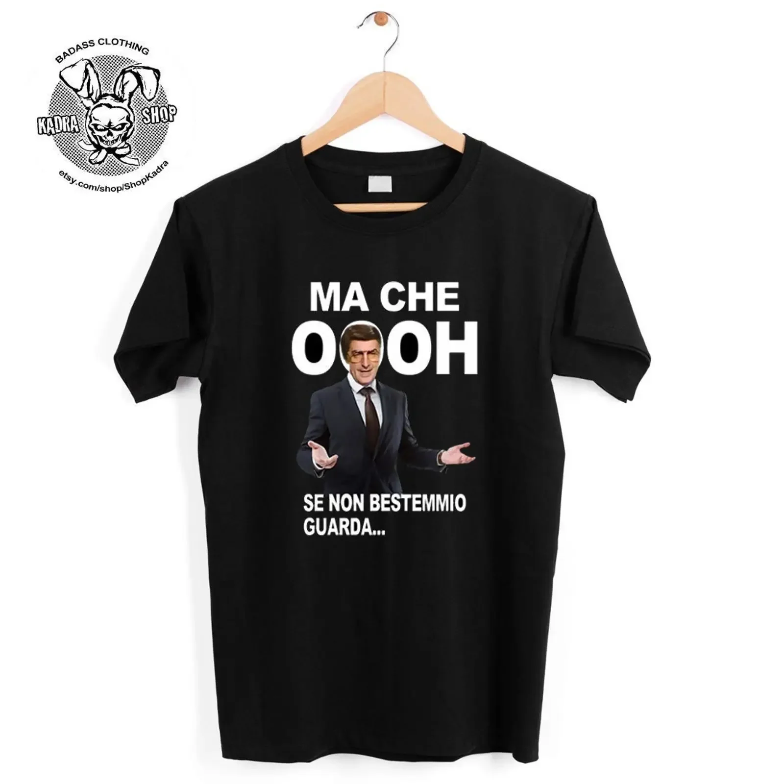 Camiseta, sudadera y sudadera con capucha Germano Mosconi, pero ¡oh, si! Si no lo digo, parecerá vintage. Lavado informal, transpirable, cómodo y suave.