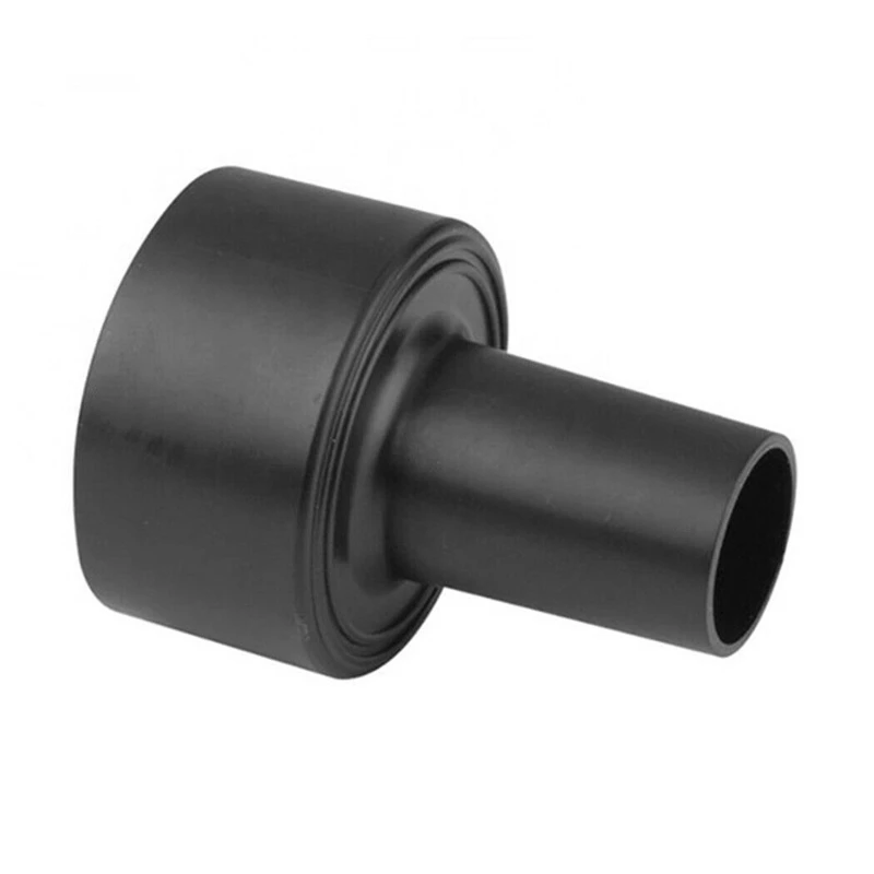 M2EE Universal Vacuum Cleaner Hose Adapter Attachment Converter 1-1/4" To 2-1/2" Dust Hose Port Adapter for WORKSHOP Black