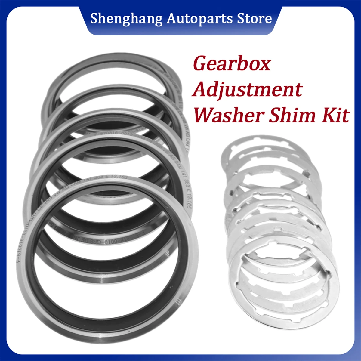 

For 0AM300170BX 0AM300063T 0AM DQ200 DSG 7-Speed Transmission Clutch Gen 2 Adjustment Washer Shim Kit For VW Audi Skoda Seat