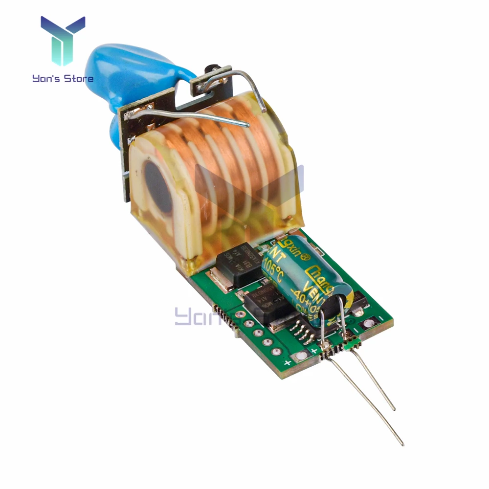 High Voltage Module No Burning For A Long Time 7.4V Boost 15kv Pulsed Arc Boost Coil Board High Voltage Pack Drive Board