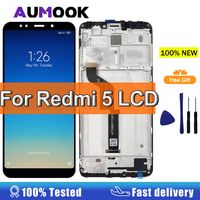 LCD For Xiaomi Redmi 5 LCD Display Touch Screen For Redmi 5 Plus LCD Digitizer With Frame Replacement Repair MEG7 MDG1 LCD