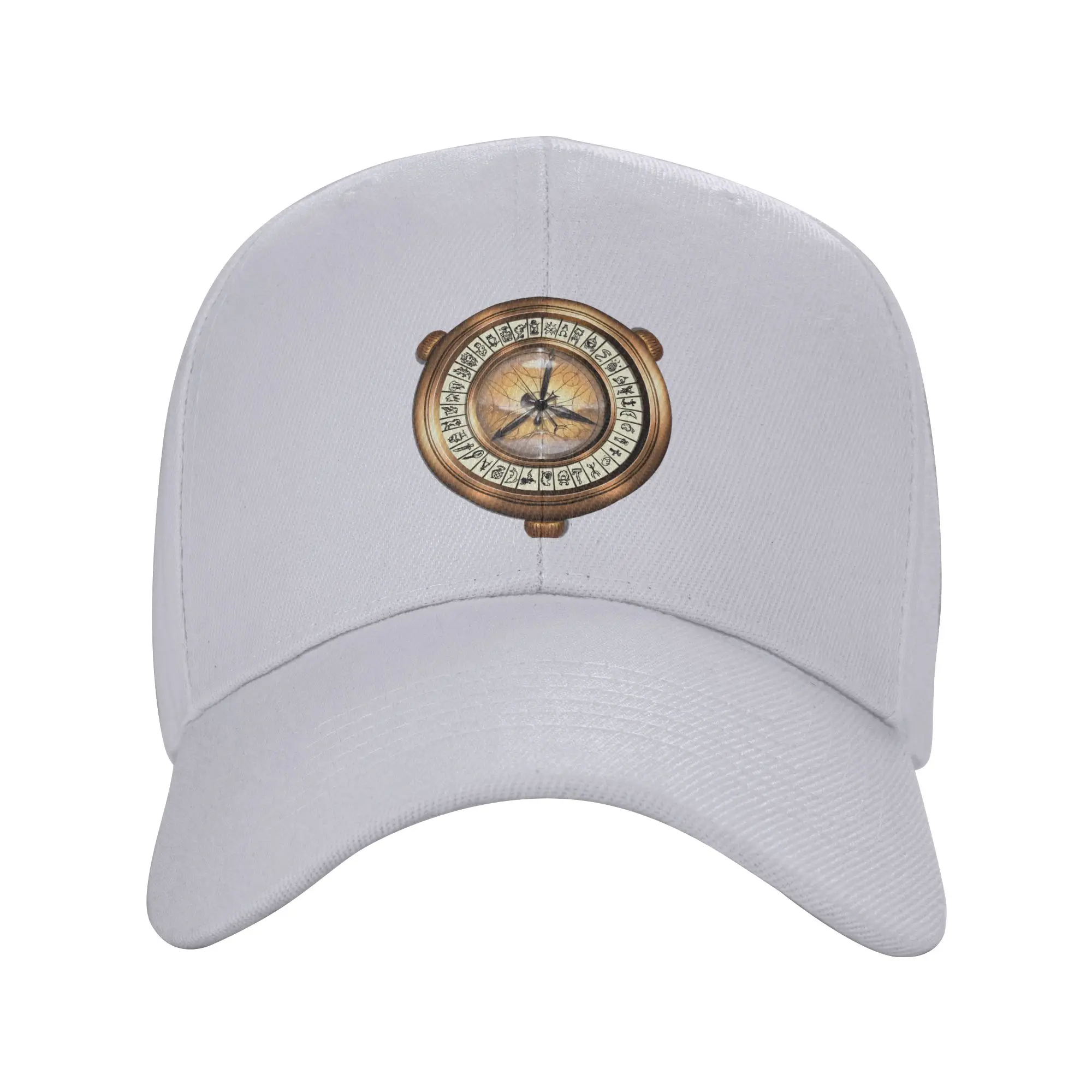 Alethiometer Golden Compass Trendy Baseball Cap Rock Climbing Comfortable Fit Peaked Cap