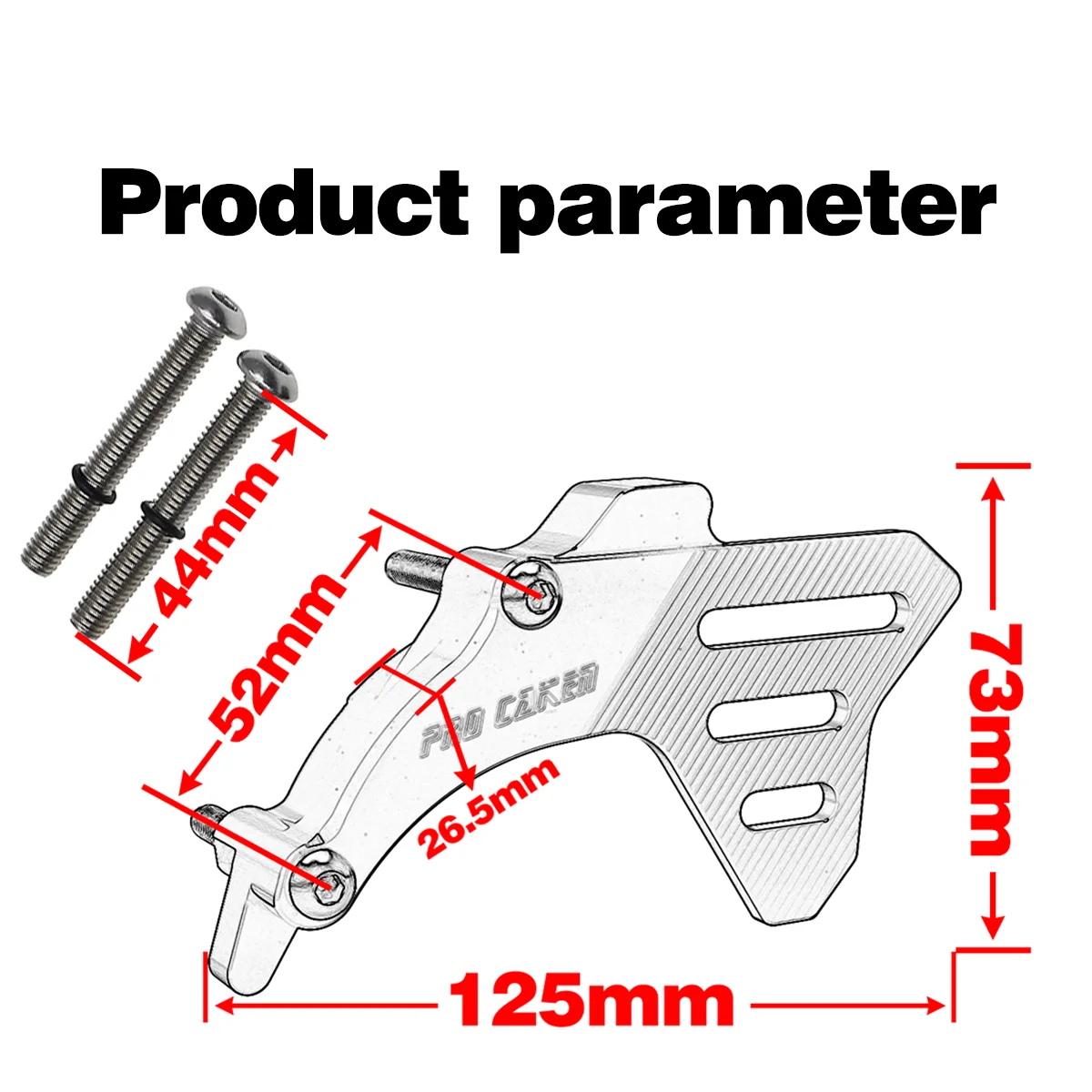 Off Road Motorcycle Front Chain Guard Sprocket Case Saver Protective Cover For KTM EXC EXCF SX XC XCW Husqvarna TC TE TX FE FX