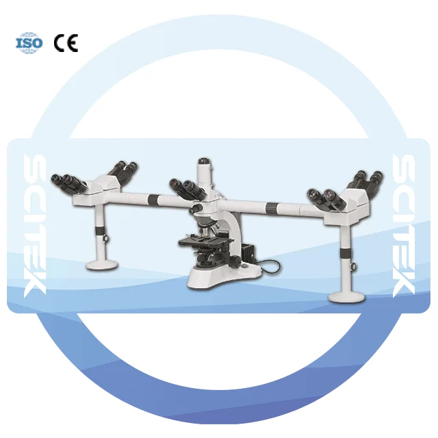 Multi-view Microscope Infinite Optical System Effective Illumination Teaching Microscope Kohler Illumination for Lab