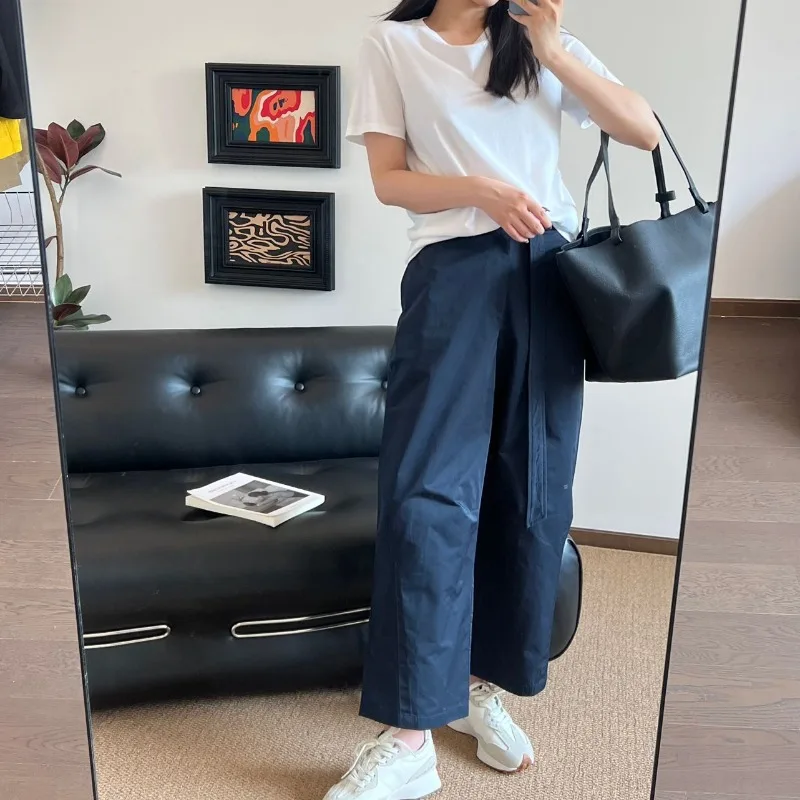 

Japanese Style Elastic High Waist Casual Women Pants