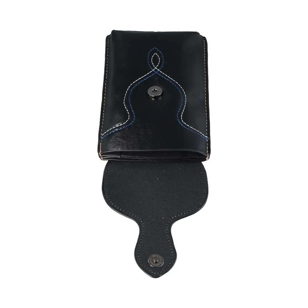 Smartphone Mobile Phone Wallet Pouch Flip Pockets Phone Waist Bag Leather Phone Case Waist Pack Phone Belt Hanging Pouch