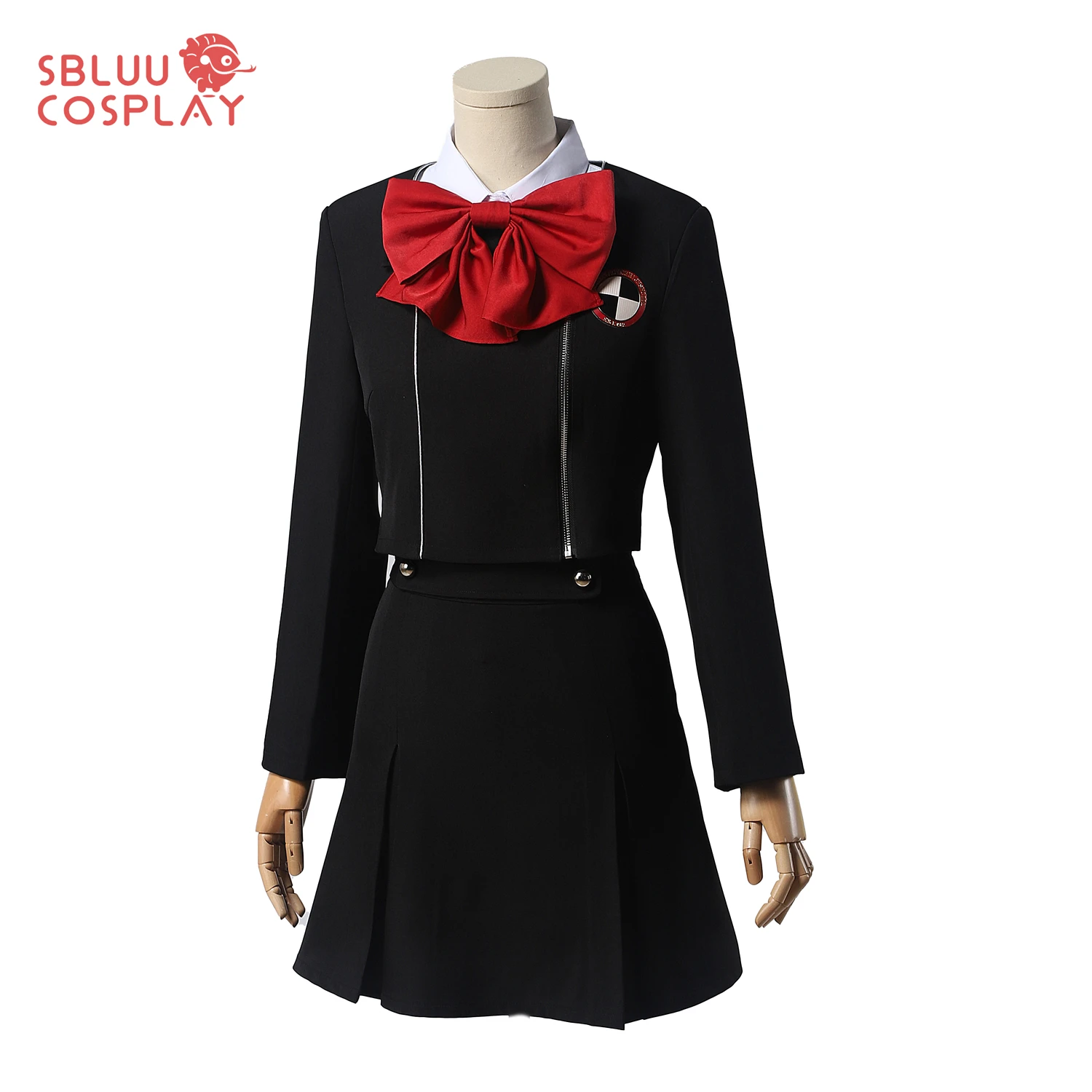 SBluuCosplay Game P3 Aegis Kotone Shiomi Cosplay Costume Gekkoukan High School Uniform Custom Made