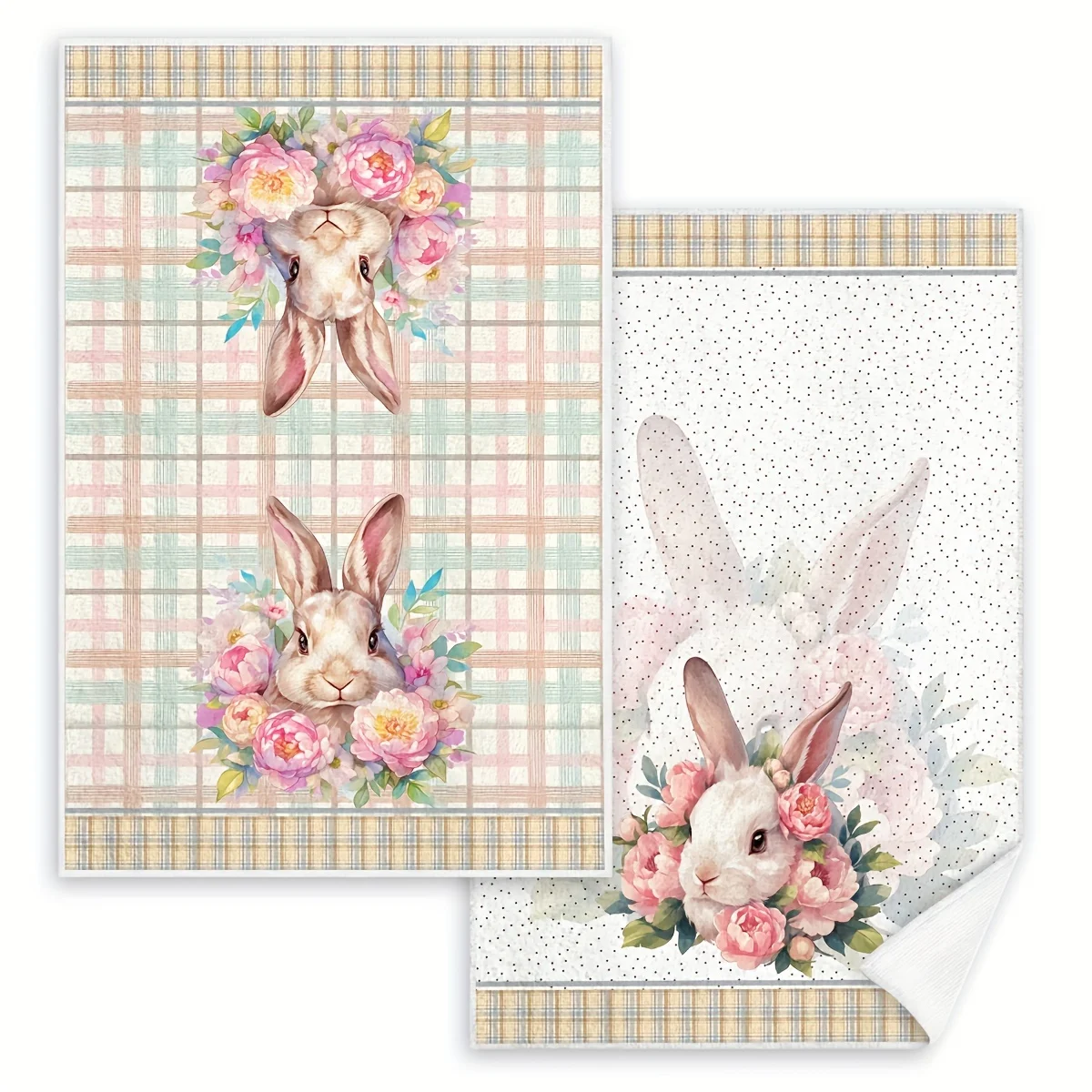 2Pcs, Cute Floral R…