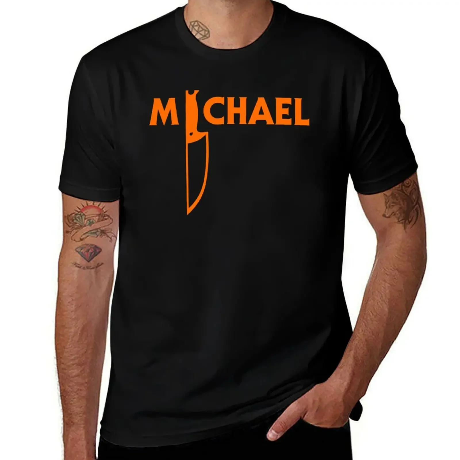

Michael T-Shirt T-shirts man funny costumes mens designer clothes