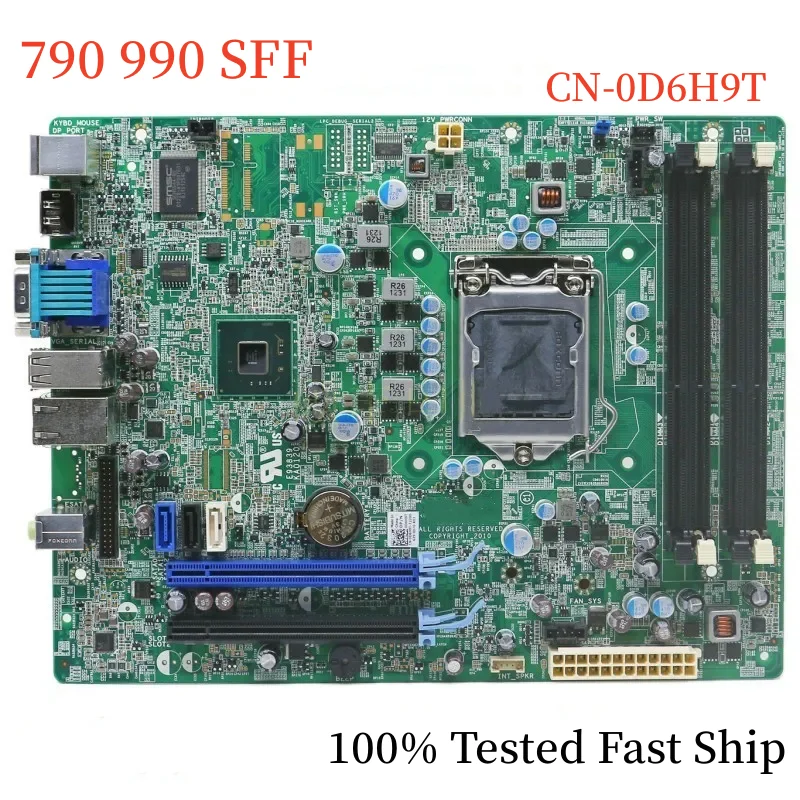 

CN-0D6H9T For Dell Optiplex 790 990 SFF Motherboard 0D6H9T D6H9T Mainboard 100% Tested Fast Ship