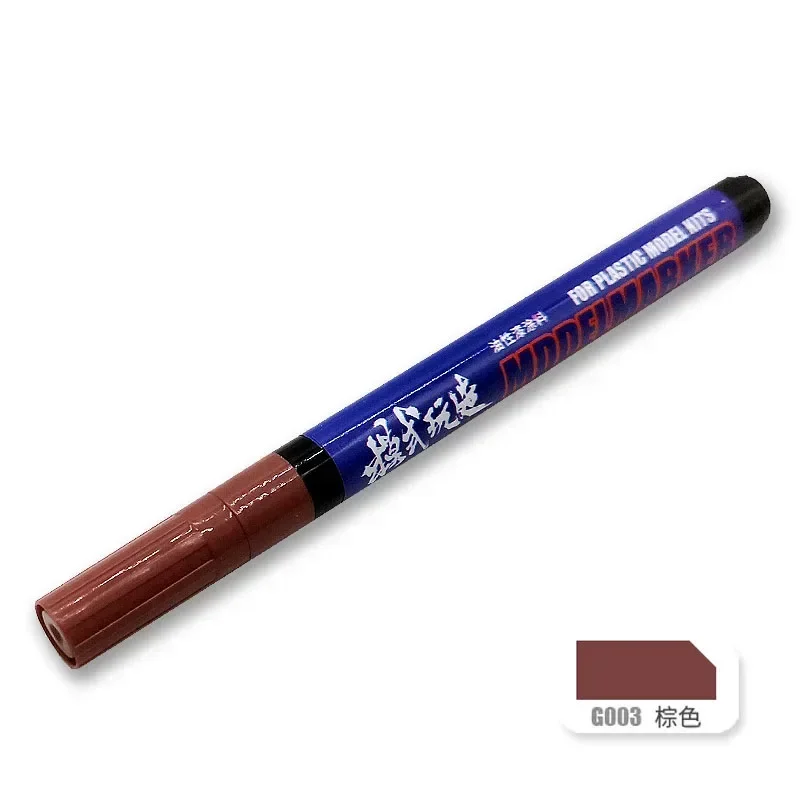 MS043 Fettige Modell Marker Extra-feine Haken Liner Montage Modell Gebäude Werkzeuge Für Militär Malen Werkzeug Hobby DIY