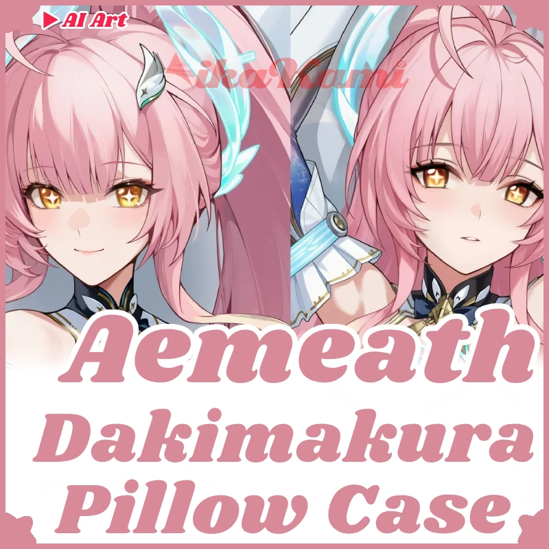 Aemeath Dakimakura Wuthering Waves Game Pillowcase Full Body Hugging Pillow Case Cushion Cover Home Bedding Decor Otagift SHM