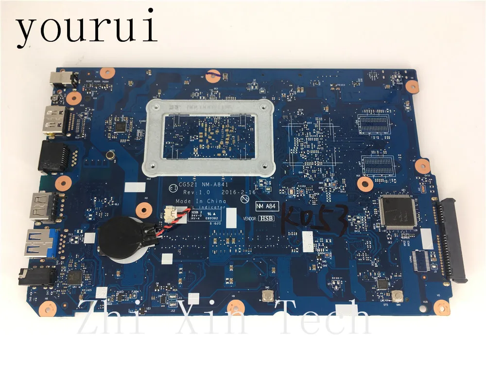 yourui CG521 NM-A841 For Lenovo IdePad 110-15ACL Laptop Motherboard with A4-7210u CPU Fully Tested Free Shipping