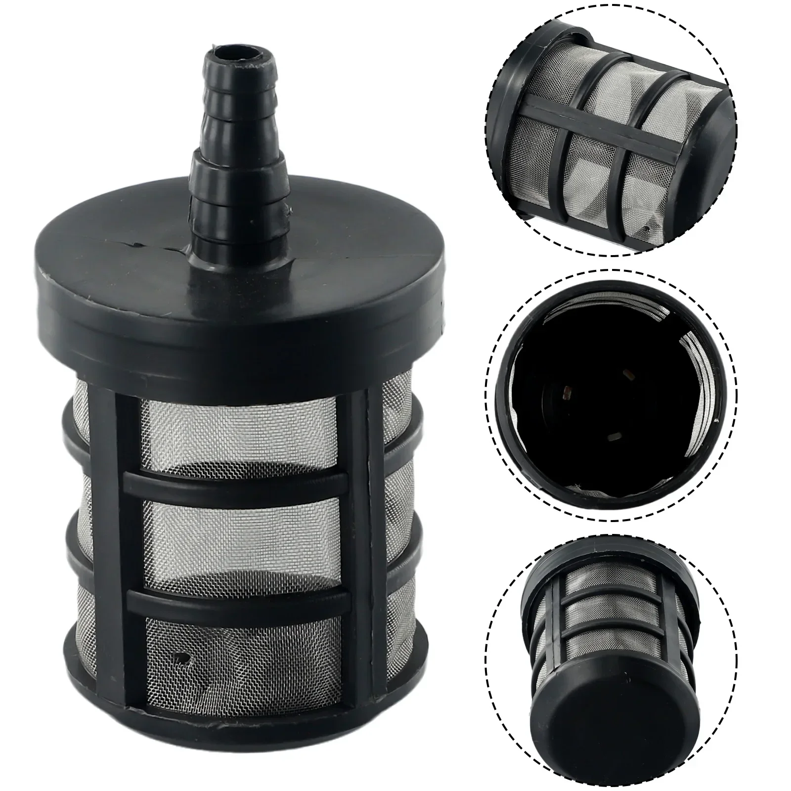 Filter pipa air Inlet, aksesoris selang pembersih irigasi mobil, suku cadang mesin cuci mobil koneksi cepat