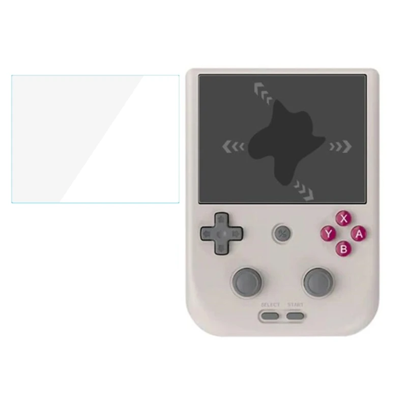 واقي شاشة من الزجاج المقسى لشاشة RG405V المضادة للخدش طبقة رقيقة واقية لوحدة التحكم في الألعاب