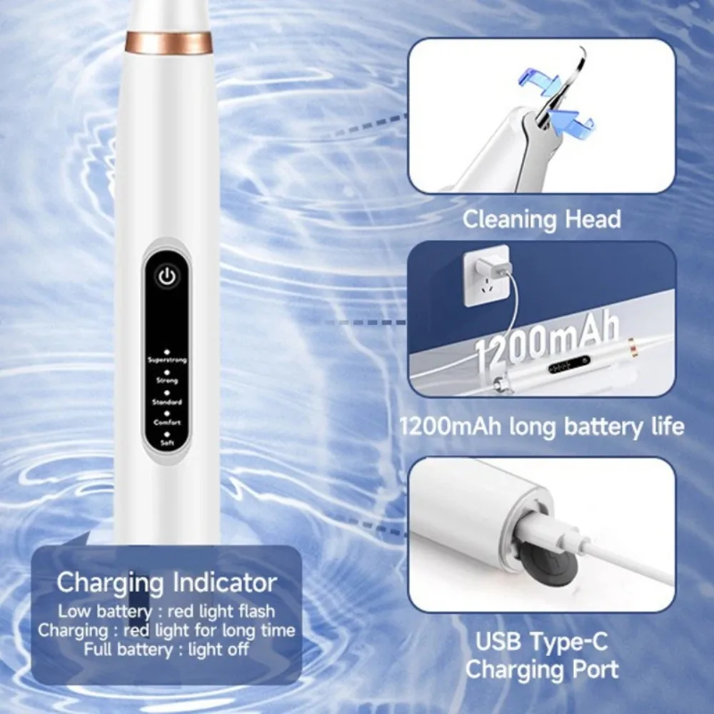 Pet Ultrasonic Teeth Cleaner Puppy Toothbrush Dog Grooming Electric Toothbrush for Tooth Oral Cleaning Pets Dogs Accessories view 5