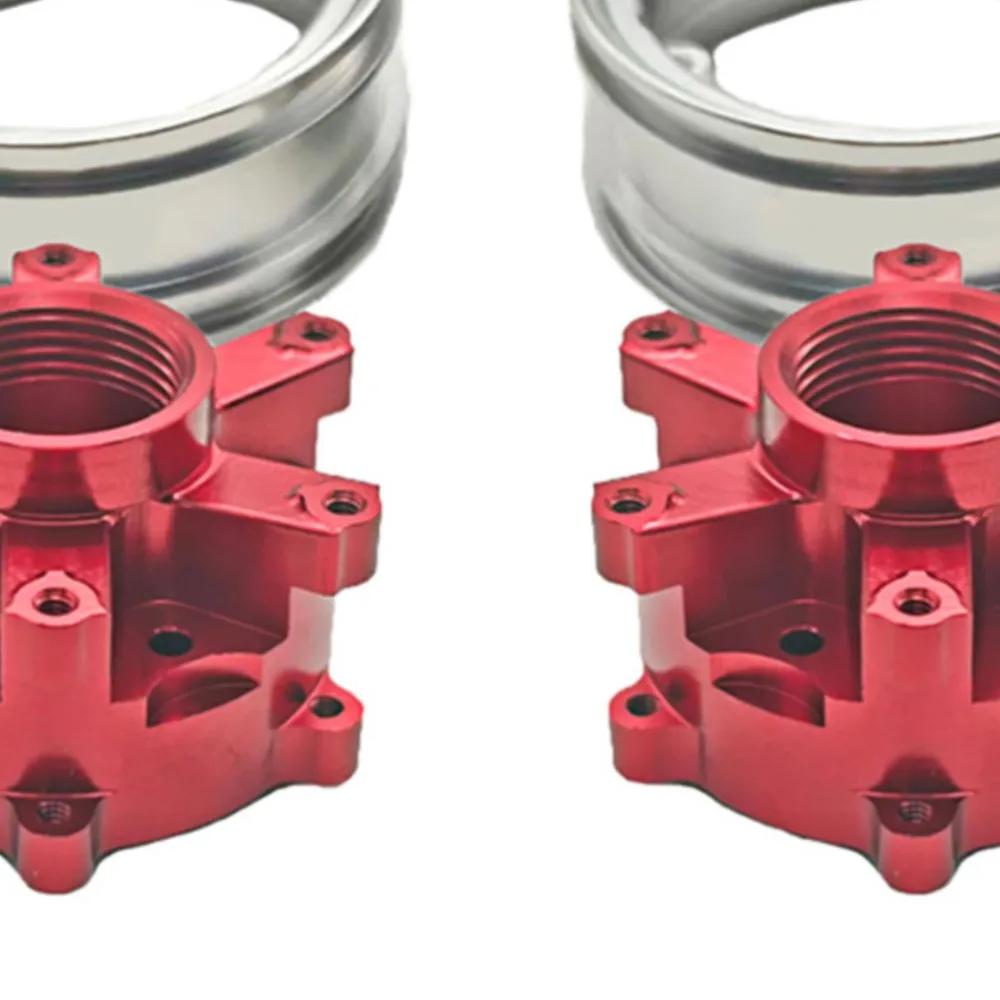 

Металлические передние и задние колесные ступицы для радиоуправляемых моделей тракторов TAMIYA 1:14 (56376, 56342, 56352), запчасть для самостоятельной модификации