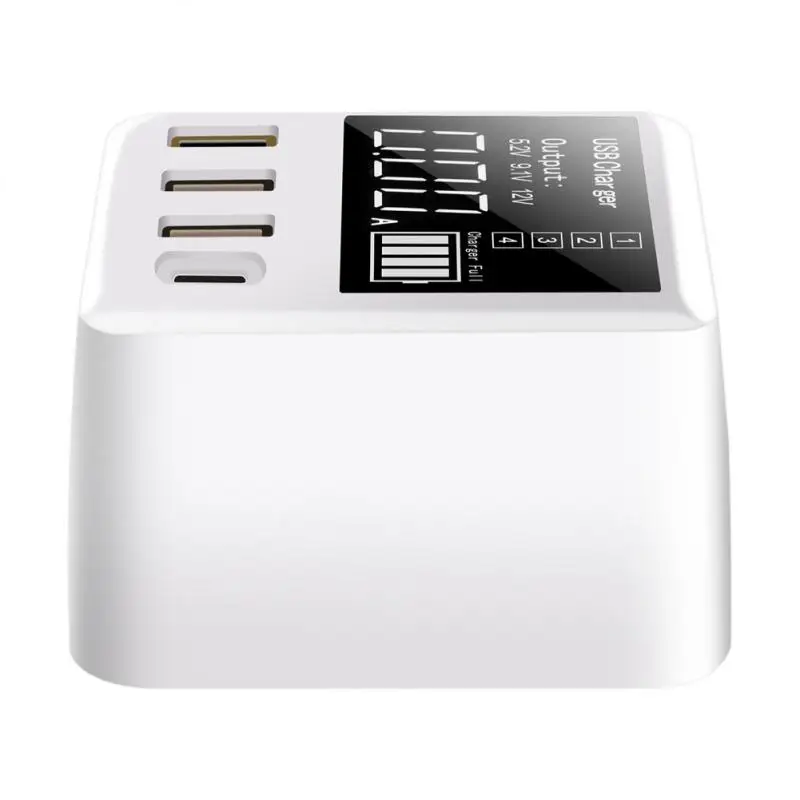 Universal 4 Ports USB Charger Travel 5V/8A Phone Adapter Smart Charging Head For IPhone Samsung Smart Phone USB Fast Charger