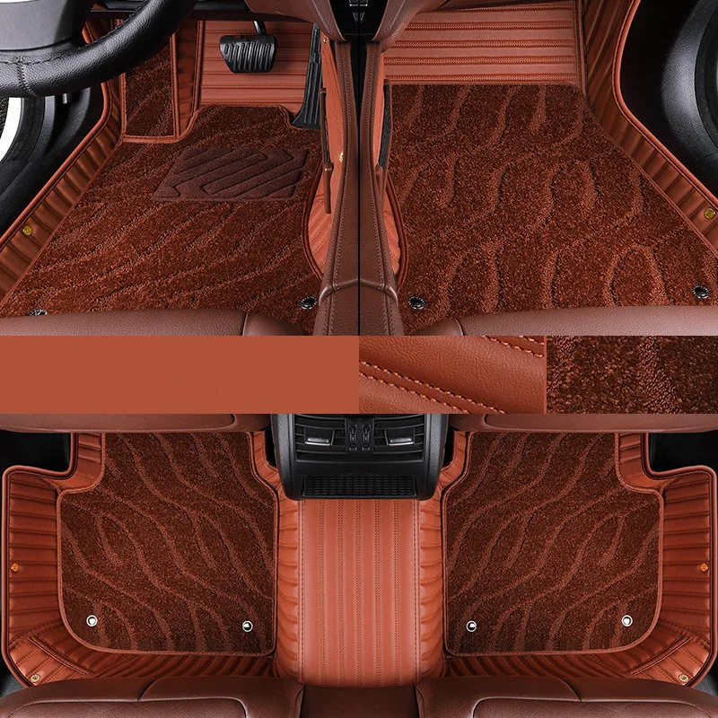 

High quality! Custom special car floor mats for BMW iX 2025-2022 wear-resisting double layers carpets for IX 2026