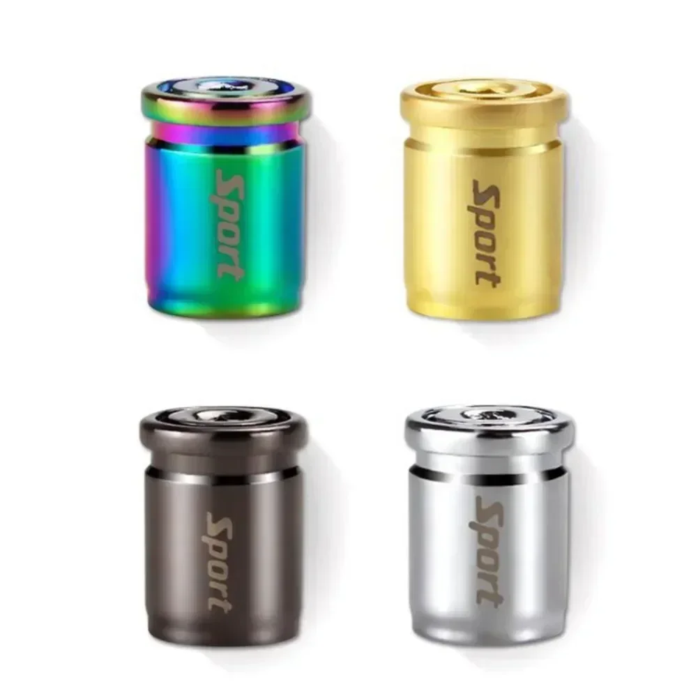 1Set Car Tire Valve Cap Anti-Theft Air Valve Stem Cap For Autos Motorcycles Bikes Durable Zinc Alloy Waterproof Dustproof