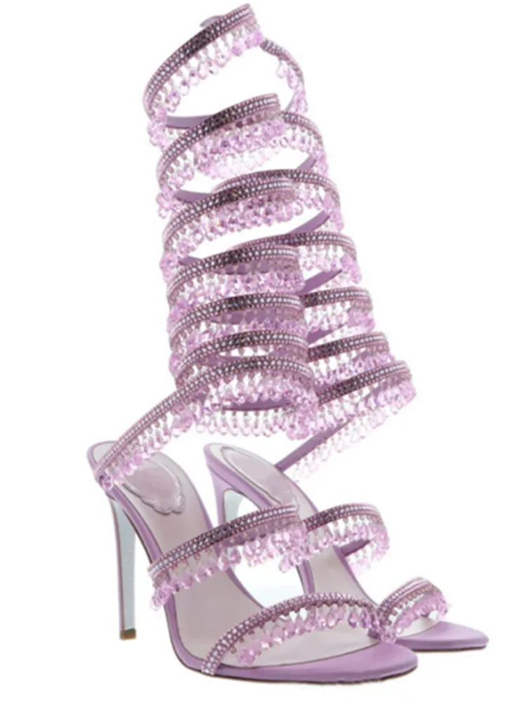 Purple long-8cm