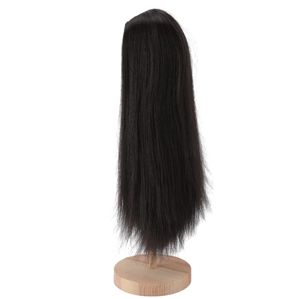 

Аксессуары: термостойкий шелковый парик, мягкий, прямой, средней длины, с возможностью стрижки, для игр и использования.