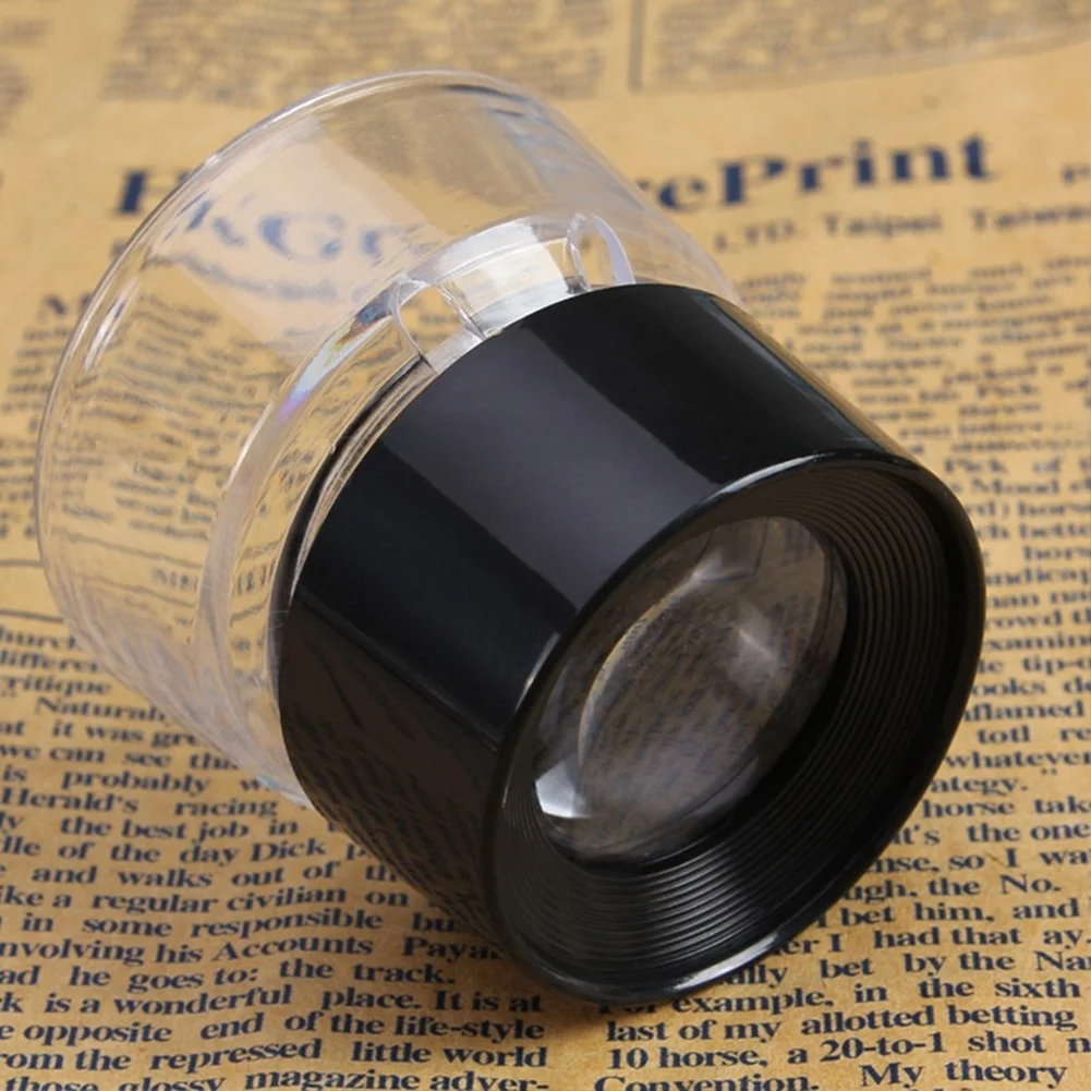 

Clear Acrylic Cylinder Magnifier for Desktop Setup to Aid Reading Sewing Model Building and Precision Visual Tasks
