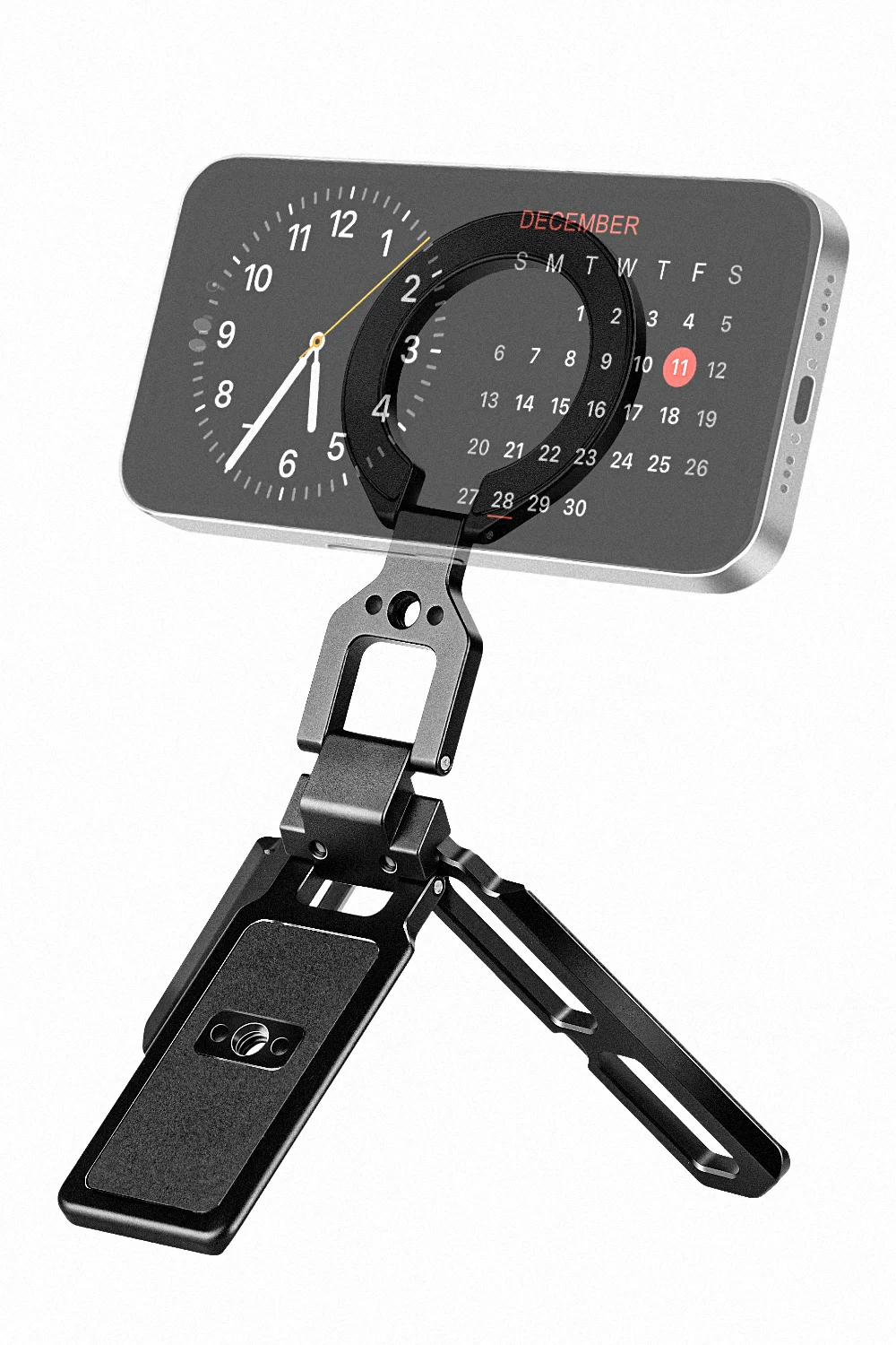 

Многофункциональный магнитный держатель для телефона FANAUE, складной штатив с резьбой 1/4 дюйма, универсальный для настольной и потоковой съемки в реальном времени