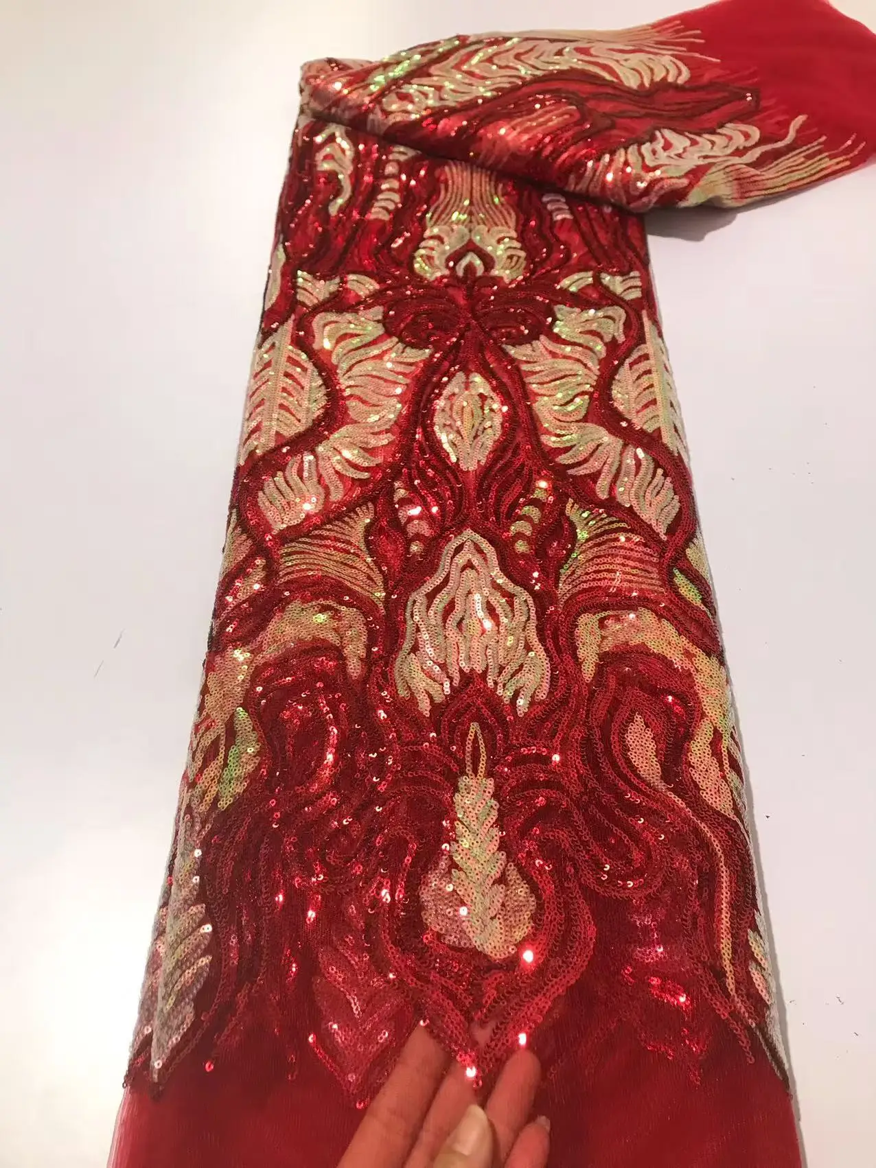 

Африканские кружевные ткани с блестками, модные низирийские кружевные ткани, 2022, тюль с вышивкой, высокое качество для шитья ткани, праздничное платье