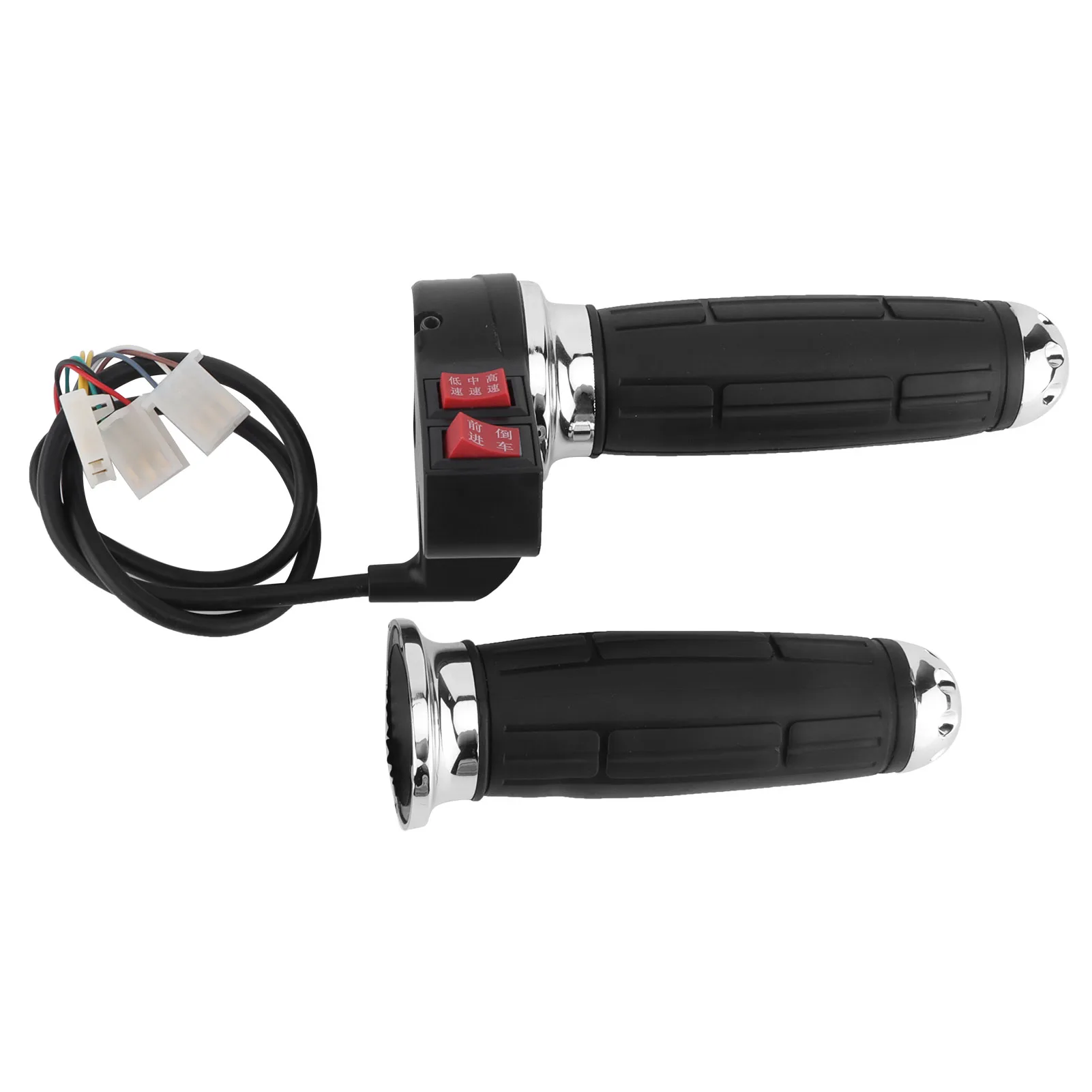 Throttle Grip 1Pair 3 Speed Control Throttle Handle Grips for Electric Bike with Forward and Reverse Gear Throttle Handle Grips