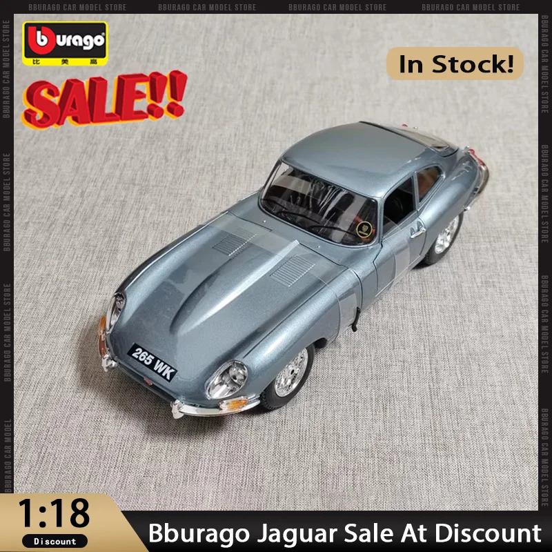 

New In Stock Bburago 1:64 Jaguar Clearing Inventory Sale At A Discount Car Model Alloy Miniature Diecast Jaguar Ornaments