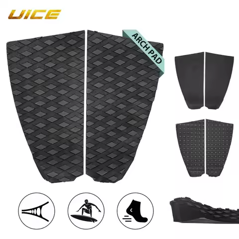 Surf Surfboard Traction Pad EVA Deck Pad Grip Anti-slip Corrosion Resistant Surfboard Tail Traction Surf Pads