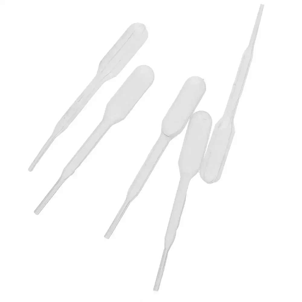 1000 PCS Premium 0.2ml Mini Pipette di Trasferimento Trasparente Polietilene Plastica Contagocce Liquido Contagocce Laboratorio Scientifico Arte FAI DA TE