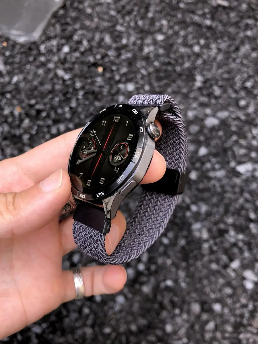 Kaker Storm does not lose magnetism and is suitable for Huawei GT5 watch strap GT4 loop nylon braided magnetic buckle watch3