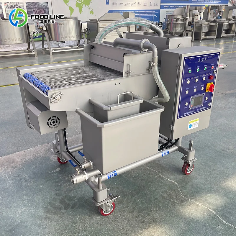 Versatile Machine Pet Food Oil Coating Machine Frying Food Coating Machine FL Customized
