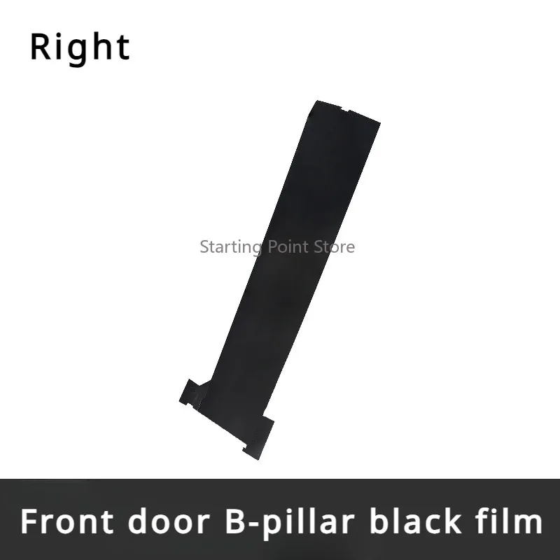 Suitable for Suzuki Front Control Midway,front door triangle panel,door protective film,black adhesive plastic decorative parts