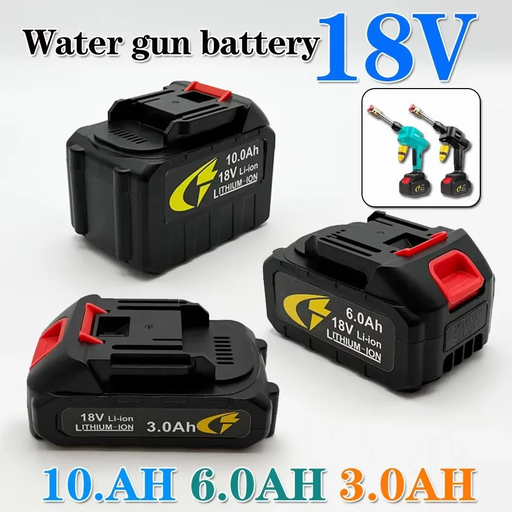 

18v 10Ah universal lithium battery, For pastoral tools, Car washing machine spray gun, watering guns battery