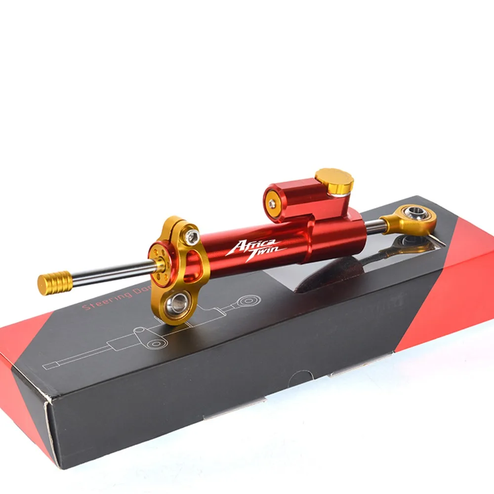 For Honda Africa Twin AfricaTwin CRF1000L CRF1100L 2018 2019+ Adjustable Motorcycles Steering Stabilize Damper Bracket Mount Kit