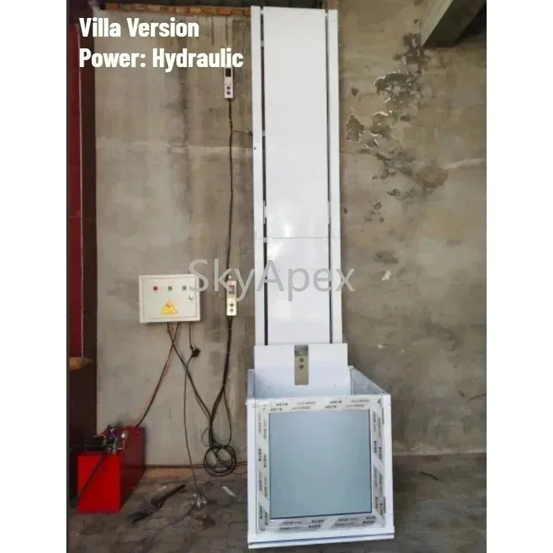 Deposit Professional Customization Home Elevator Small Simple Hydraulic Lift Self-built House Villa Loft  Duplex Elevator