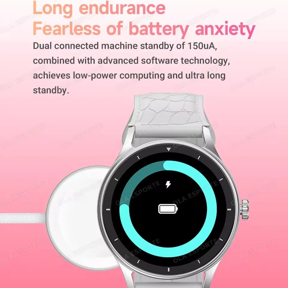 Xiaomi SmartWatch الرجال النساء بلوتوث دعوة GPS جهاز تعقب للياقة البدنية معدل ضربات القلب ساعة ذكية الرياضة مقاوم للماء ل ios أندرويد جديد 2025 #3