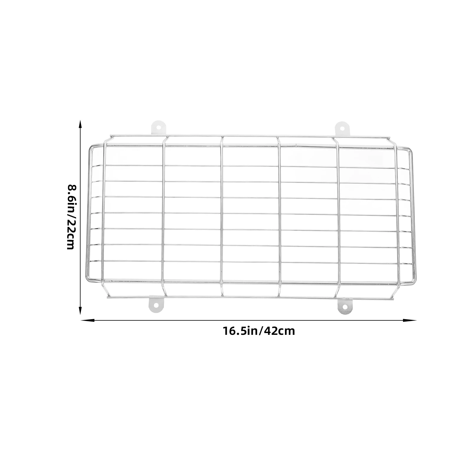 قفص معدني شديد التحمل لسلك إضاءة الطوارئ لحماية علامة الخروج، غطاء شبكي آمن مثبت على الحائط، مراكز الفنادق