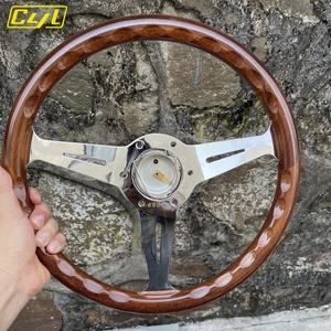 JDM Universal Madeira Steering Wheel, 14 8 Main Sales Madeira Steering Wheel - №8