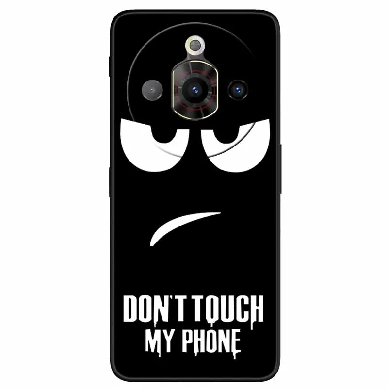 For ZTE Nubia Focus Pro 5G Case Black TPU Bumper Soft Silicone Phone Cases for ZTE Z2351N Nubia Focus Pro Protective Back Shells