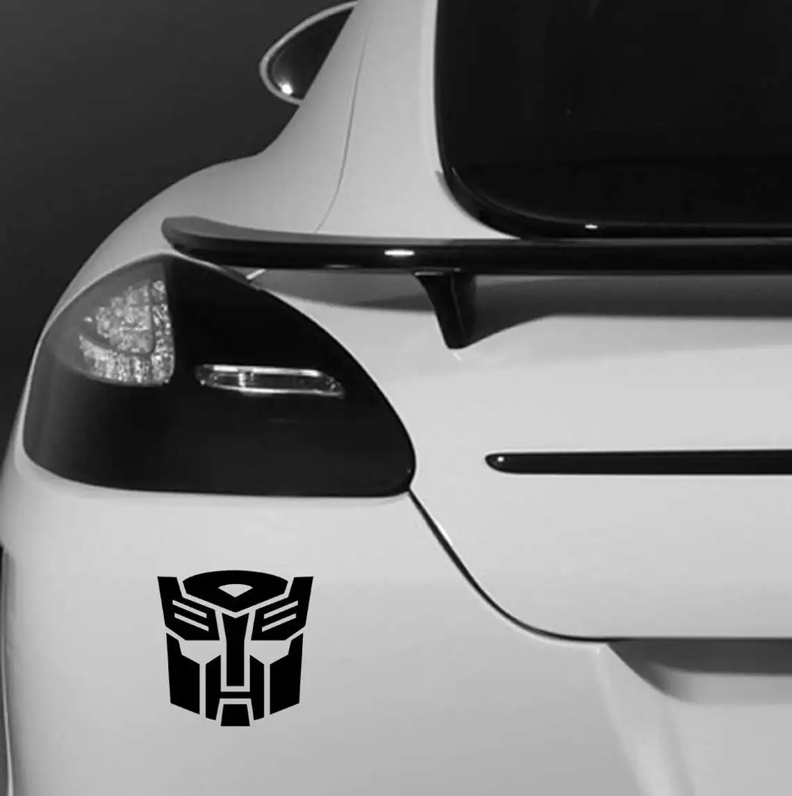 Autobot Inspired Transformer Car Stickers Rear Windshield Helmet Tablet Camper Van Skateboard Motorcycle Karts Modified  Decals