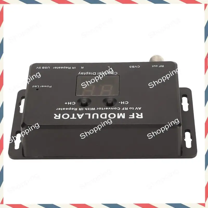 M20K RF Modulator Professional PAL NTSC 21 Channel AV To RF Convertor For Set Top Box DVR DVD