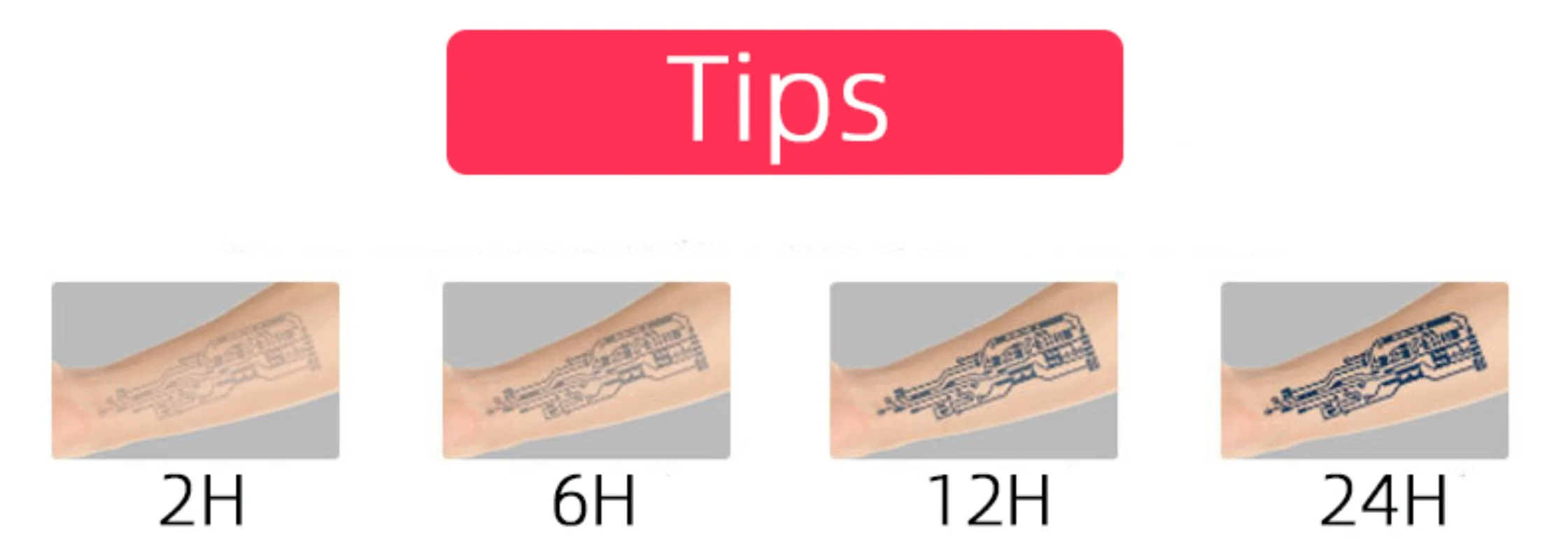 Herbal Goldfish Temporary Tattoos for Women Man Koi Carp Fish Fake Tattoo Lasting Arm Art Sticker Waterproof Tatuajes Temporales