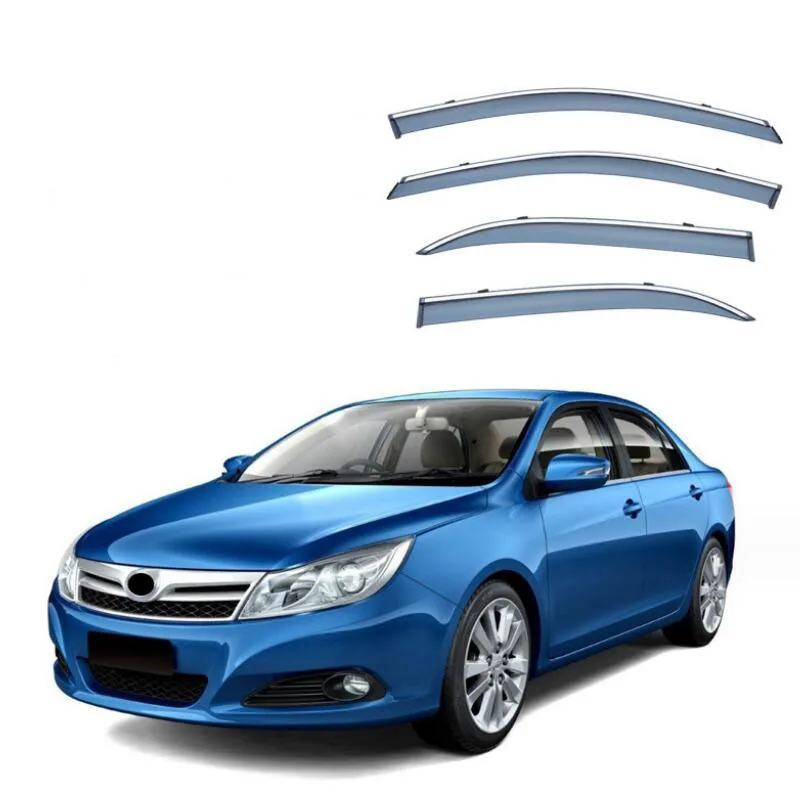 Side Window Deflector Weather Shield Window Visor Rain Eyebrow Shelter For BYD F3 F3R G3 G3R L3