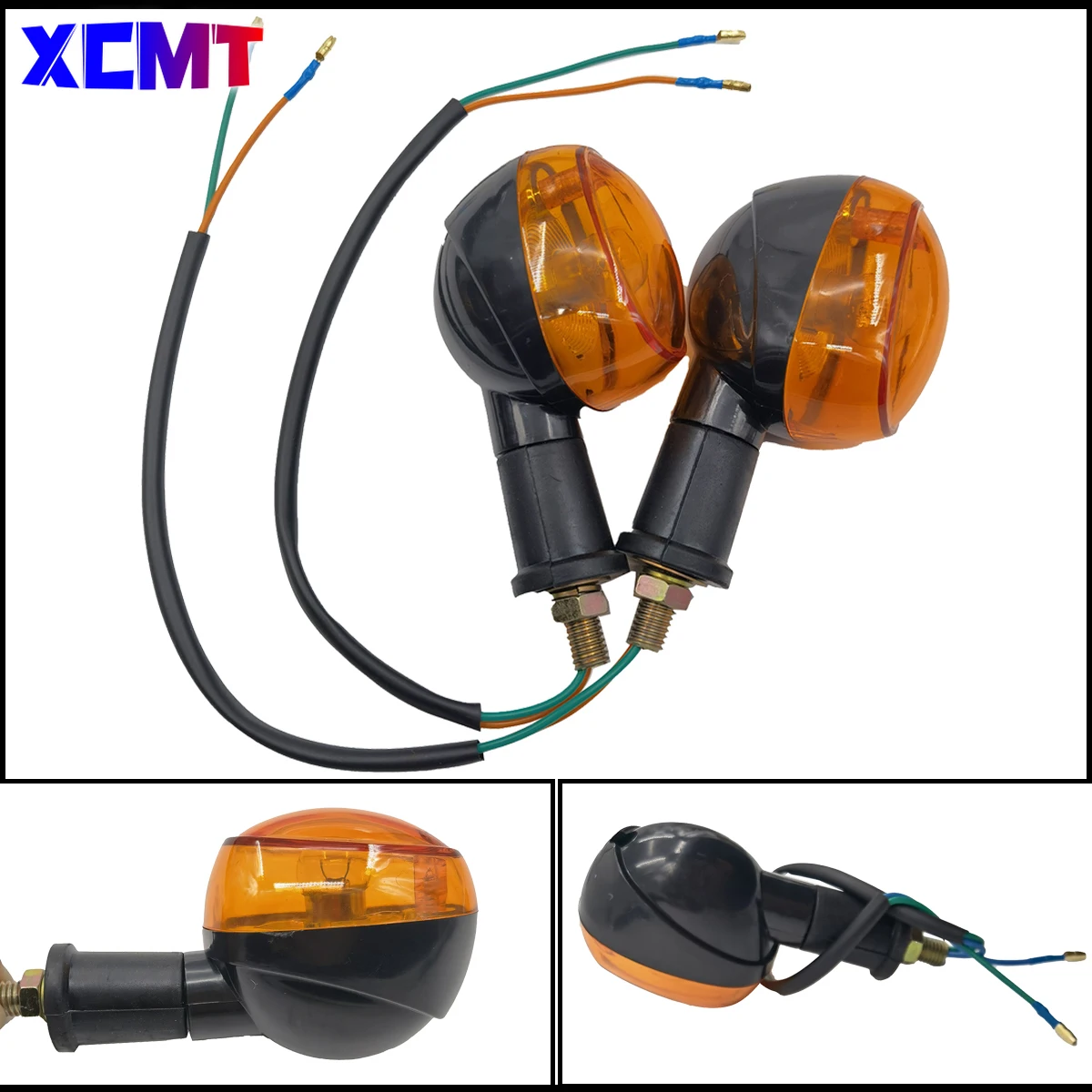 

1Pcs Front & Rear Chopper Turn Signal Light Cafe Racer Indicator Blinker Tail Flasher Lamp For Honda Dax ST CT Z50 50 70 125cc