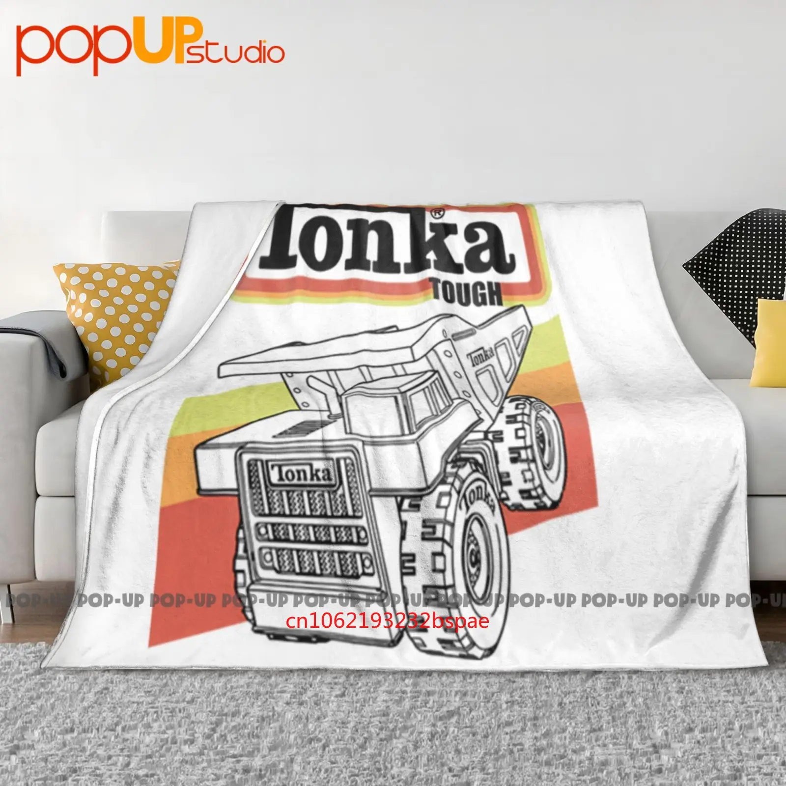 

Retro Dump Truck Tonka Ultra-Soft Blanket Quilt Winter Sofa Cover Bed Covers
