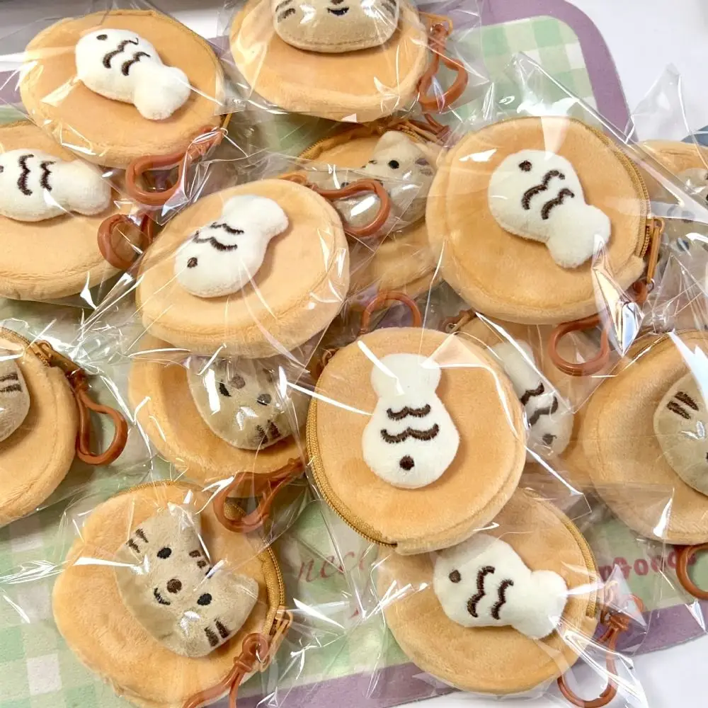 ใหม่แมวน้อยกระเป๋าเหรียญการ์ตูนกระเป๋าเก็บขนาดเล็กปลากระเป๋าเงินน้ำหนักเบานักเรียน